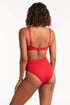 Sea Level Essentials Wrap High Waist Pant